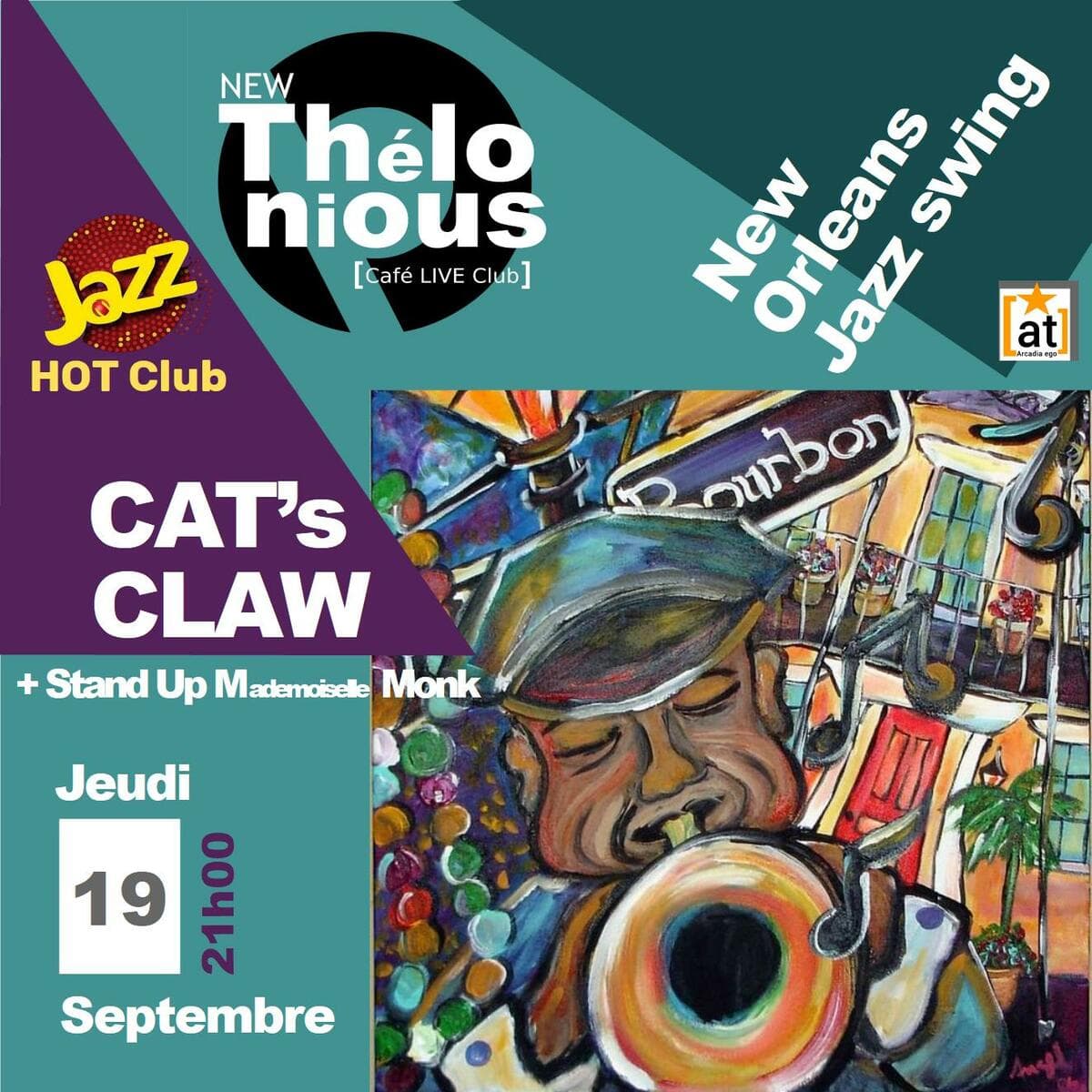 ''Jazz hot club'' - CAT’S CLAW