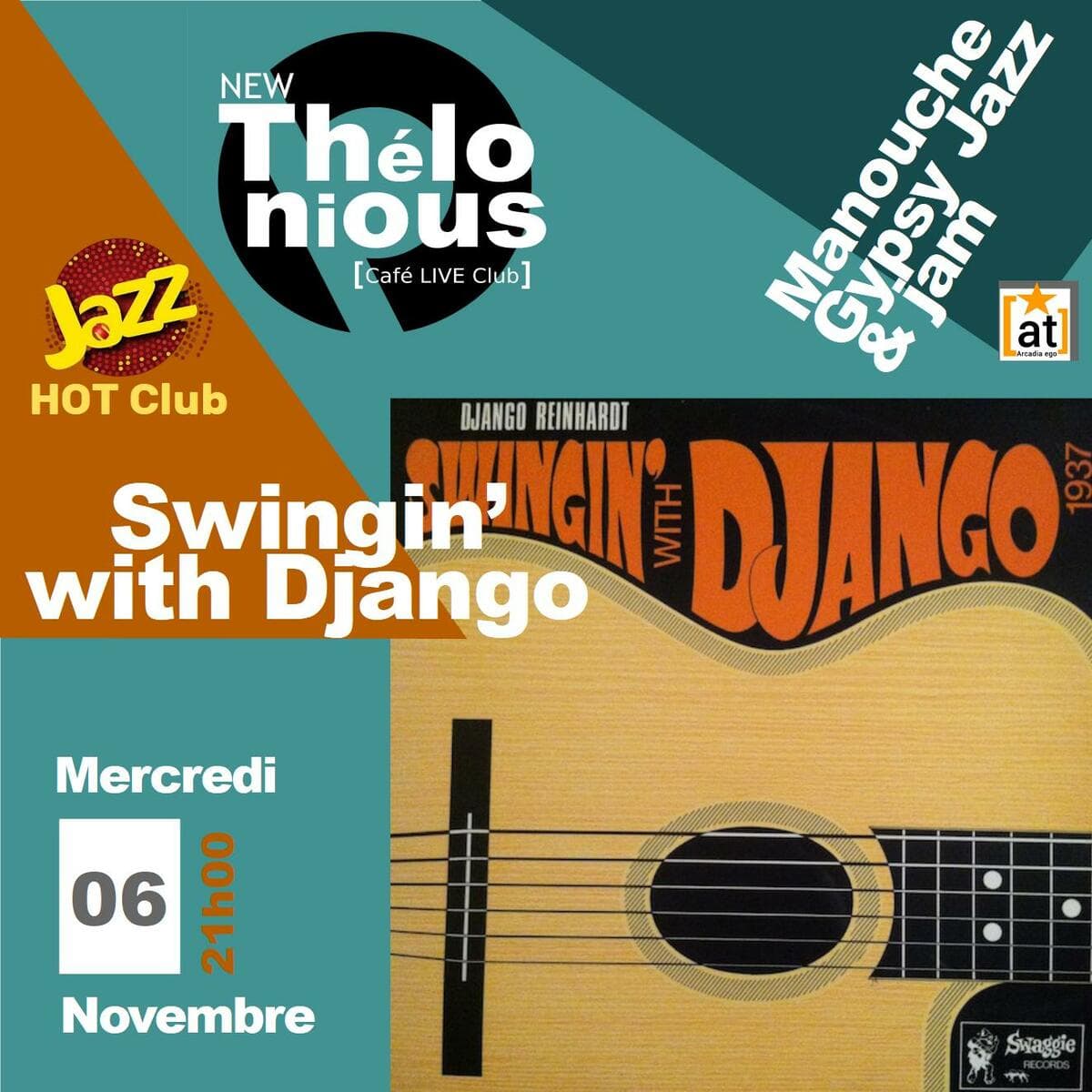 Jazz hot club / SWINGIN' with DJANGO