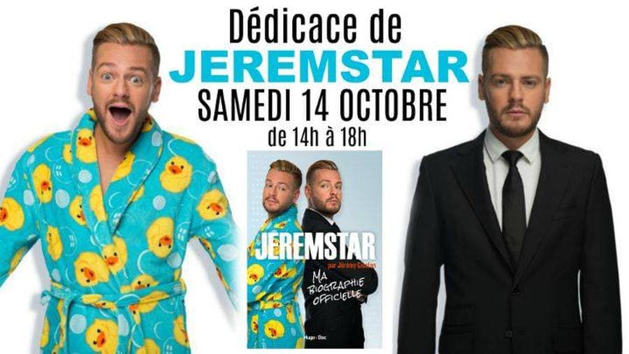 Jeremstar en dédicace