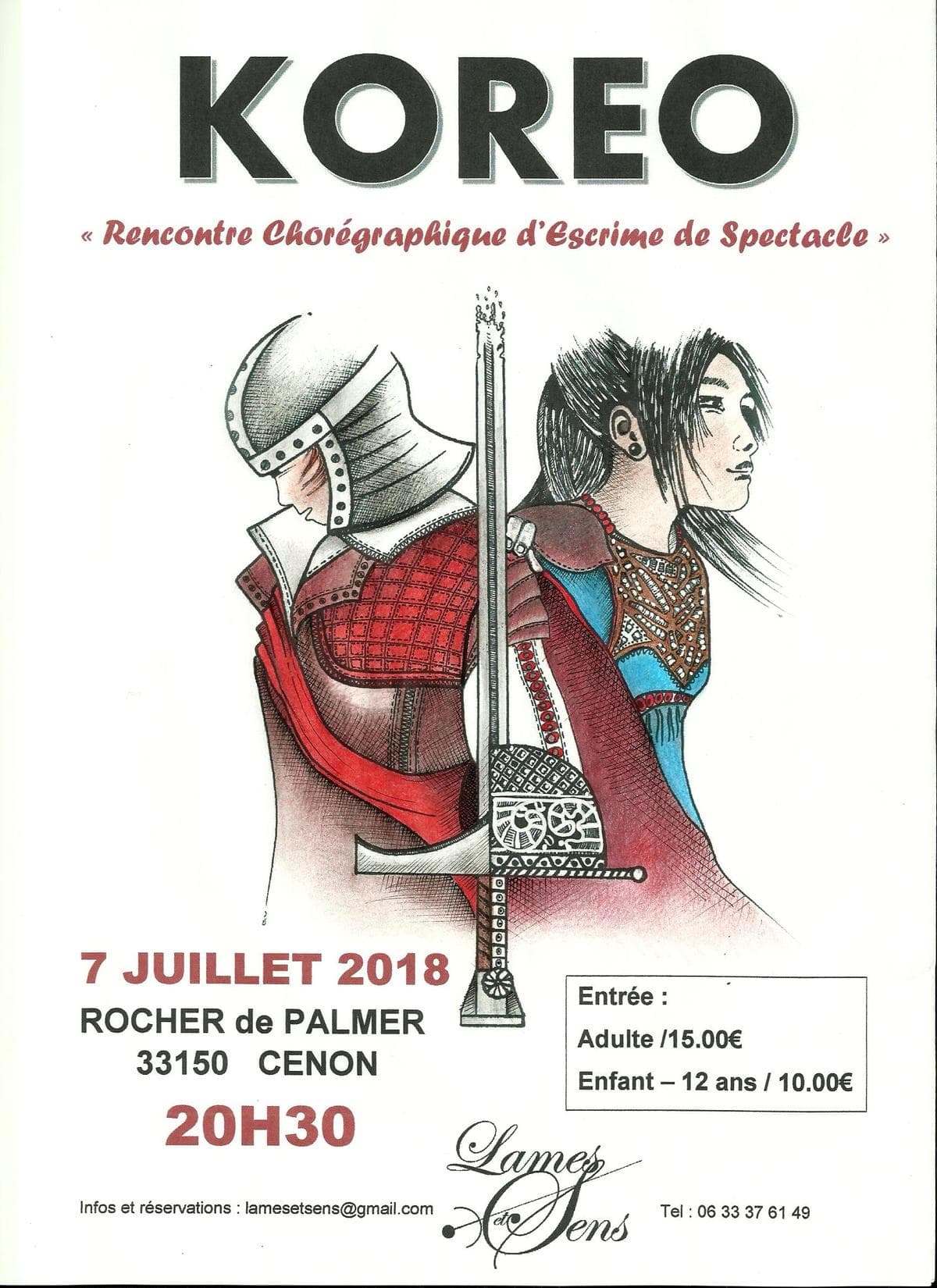 KOREO : Rencontre d'Escrime de Spectacle