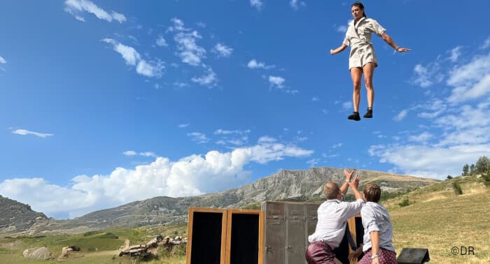 Kostüm par le Trio Les Triphasés