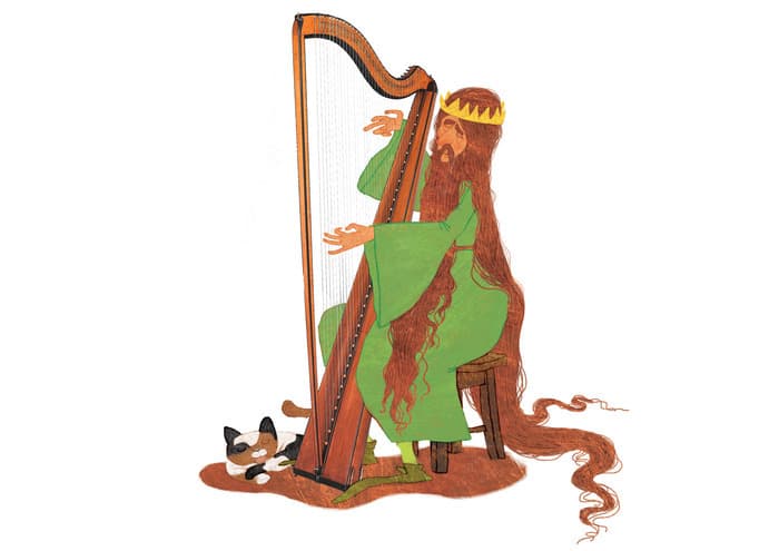 La harpe de Dagda