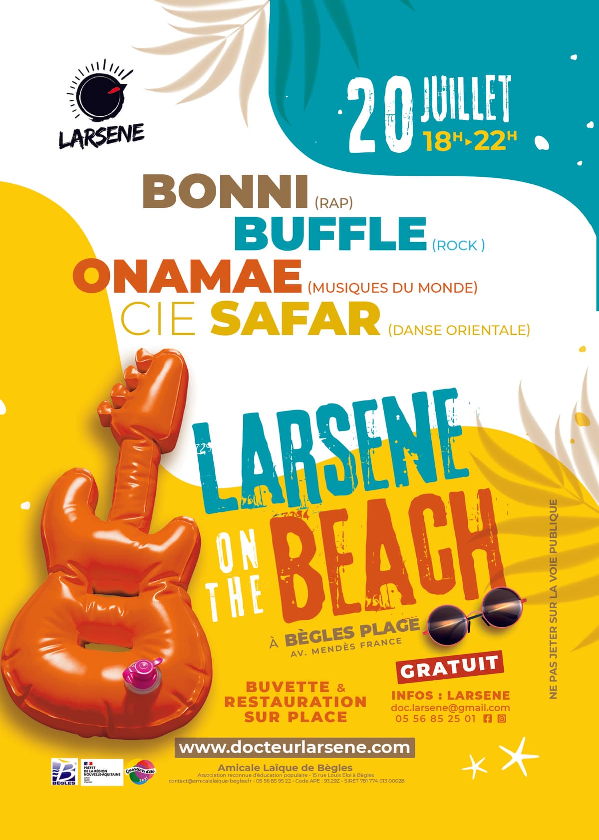Larsene on the Beach