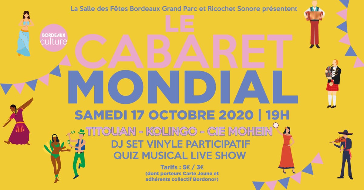 LE CABARET MONDIAL de RICOCHET SONORE