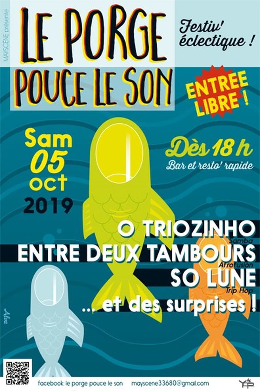 LE PORGE POUCE LE SON