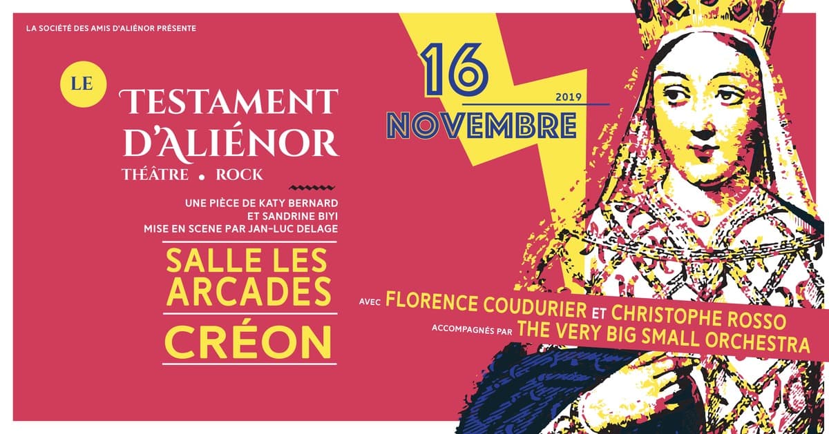 Le Testament d'Aliénor, Théâtre-Rock