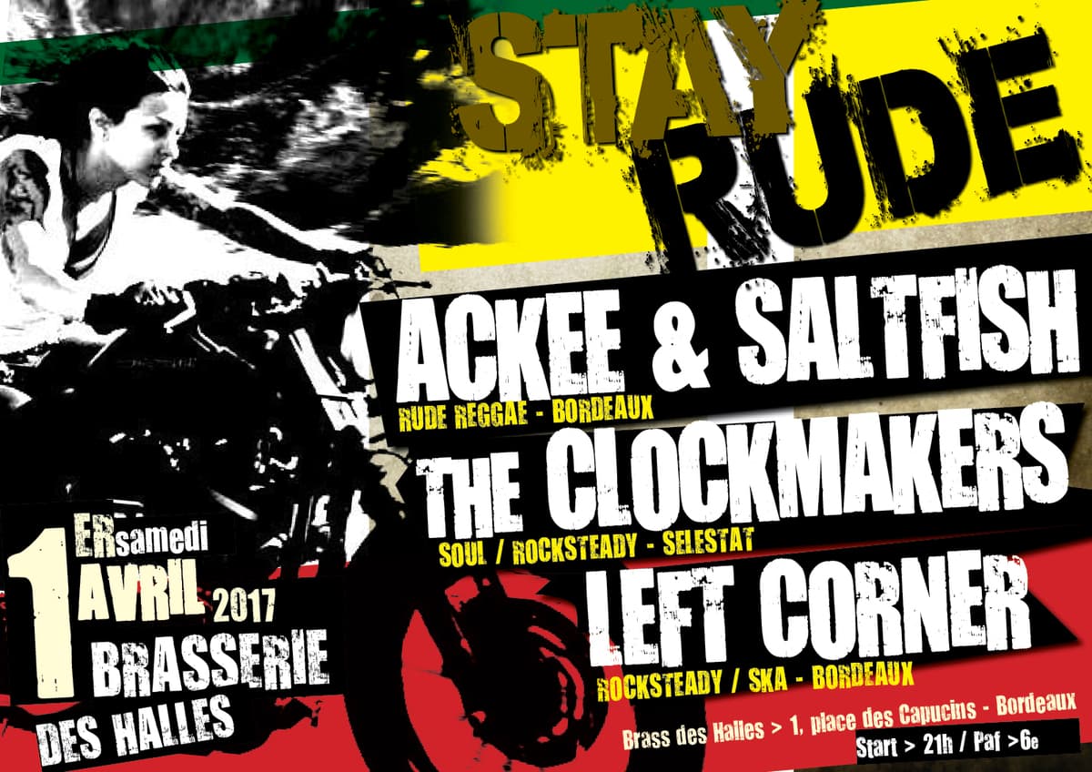Left Corner + The Clockmakers + Ackee & Saltfih