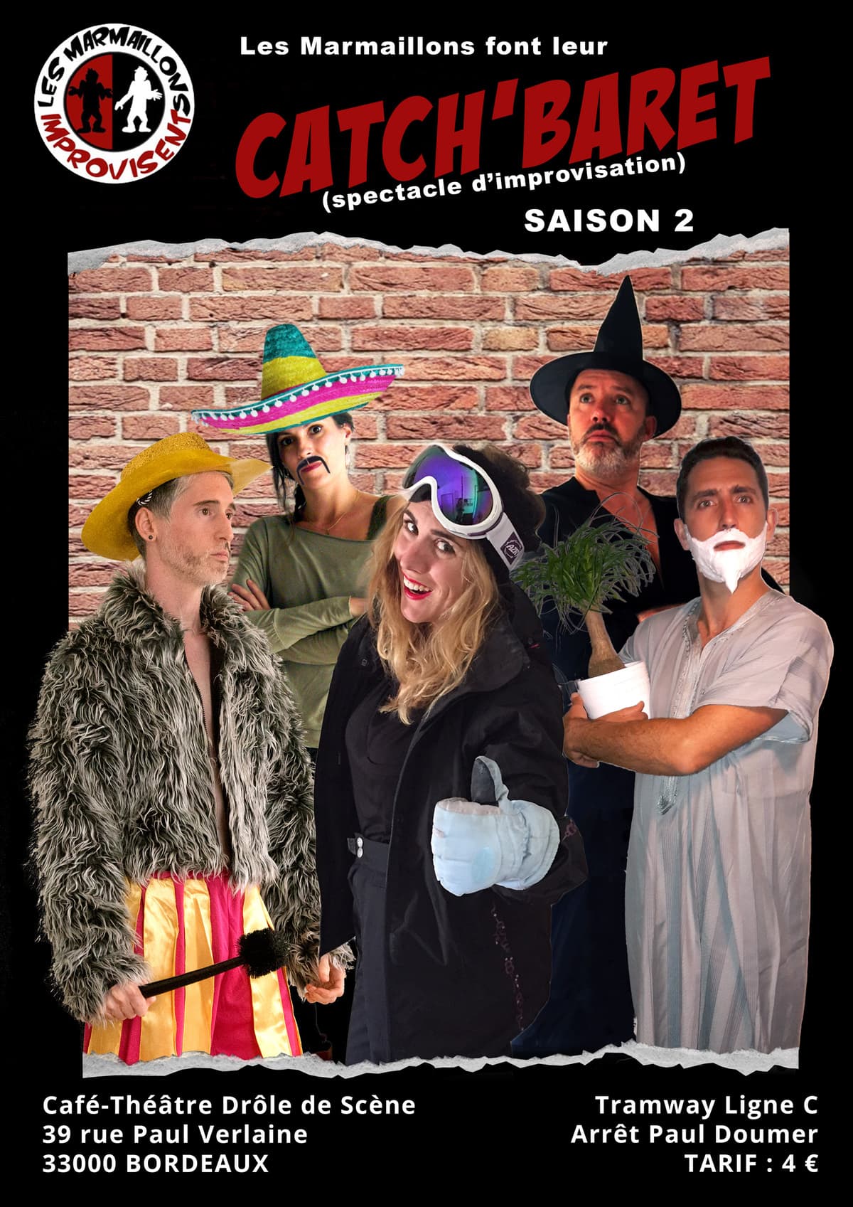 Les Marmaillons font leur Catch'baret