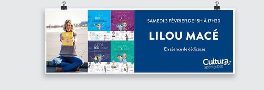 Lilou Macé en dédicace