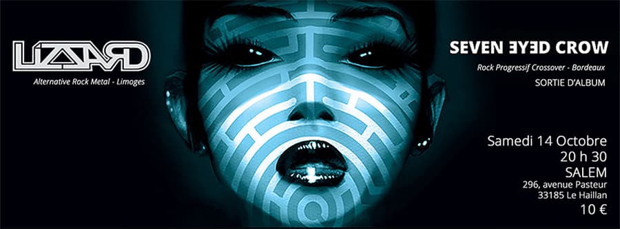 Lizzard + Seven Eyed Crow