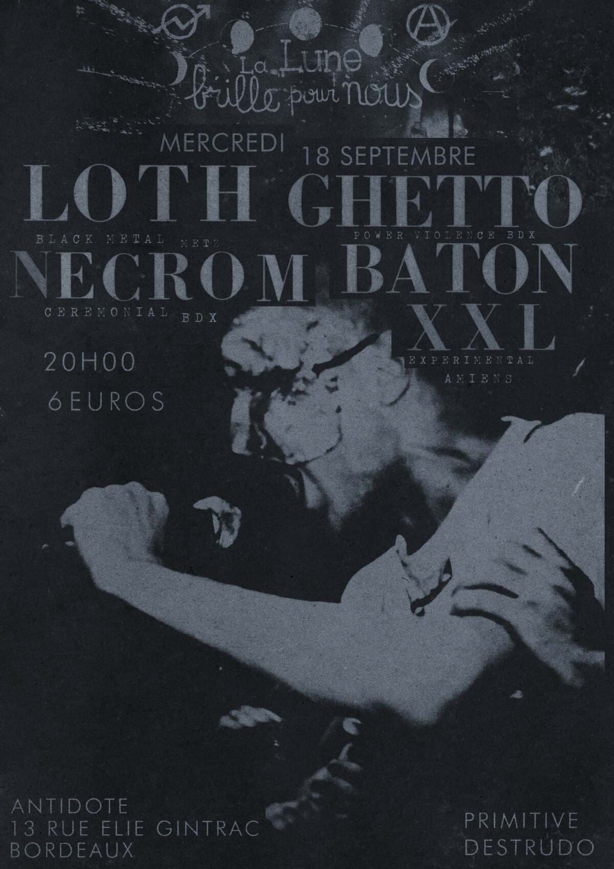 LOTH - GHETTO - NECROM - BATON XXL