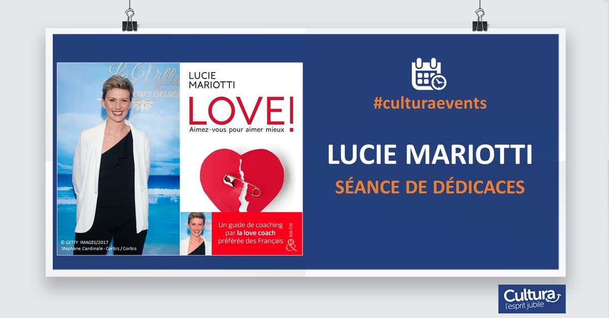 Lucie Mariotti en dédicace