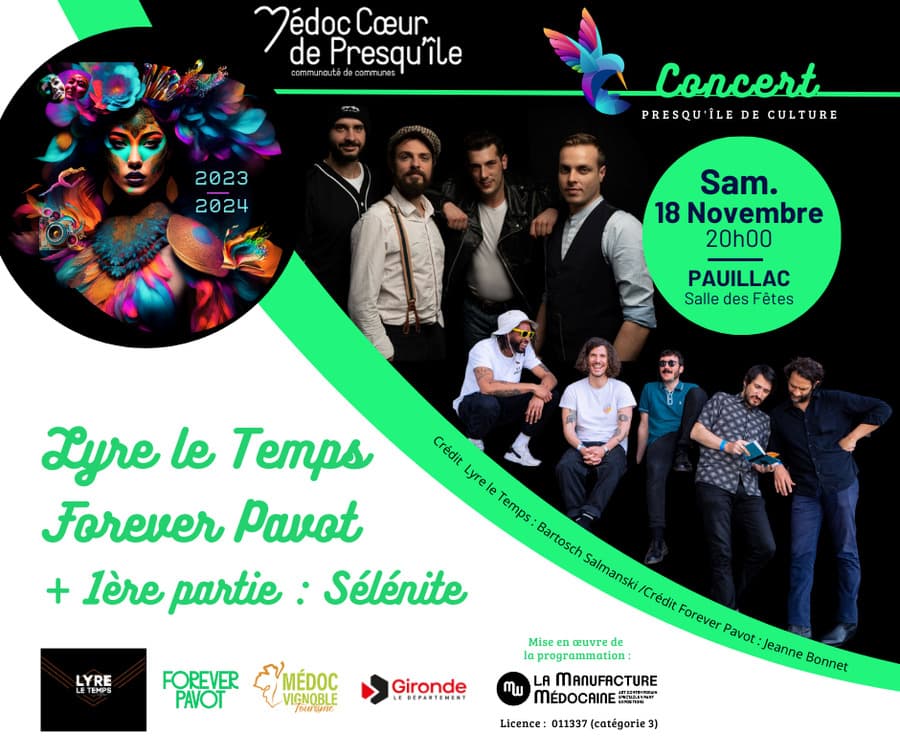 Lyre le Temps + Forever Pavot + Sélénite