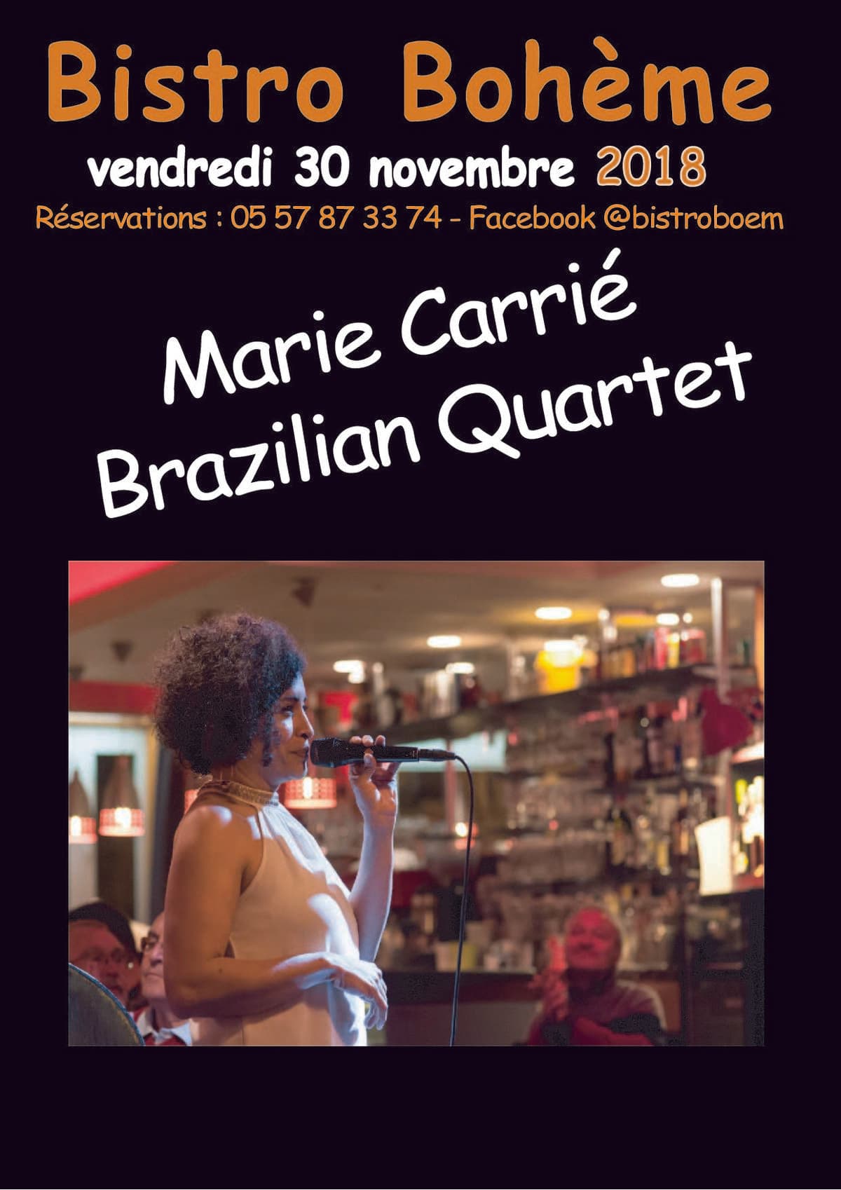 Marie Carrié Brazilian Quartet
