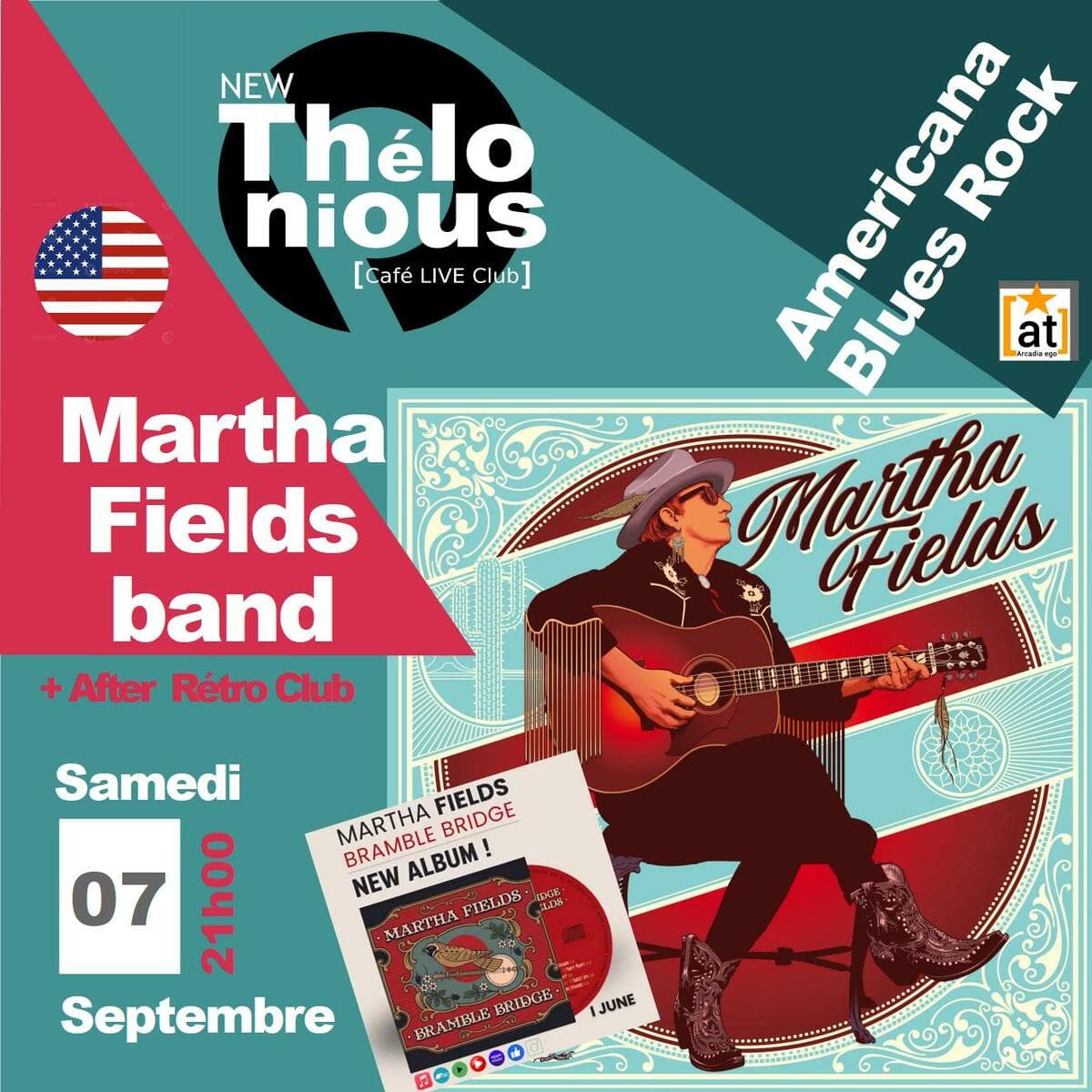 MARTHA FIELDS (US) band + After Rétro Club