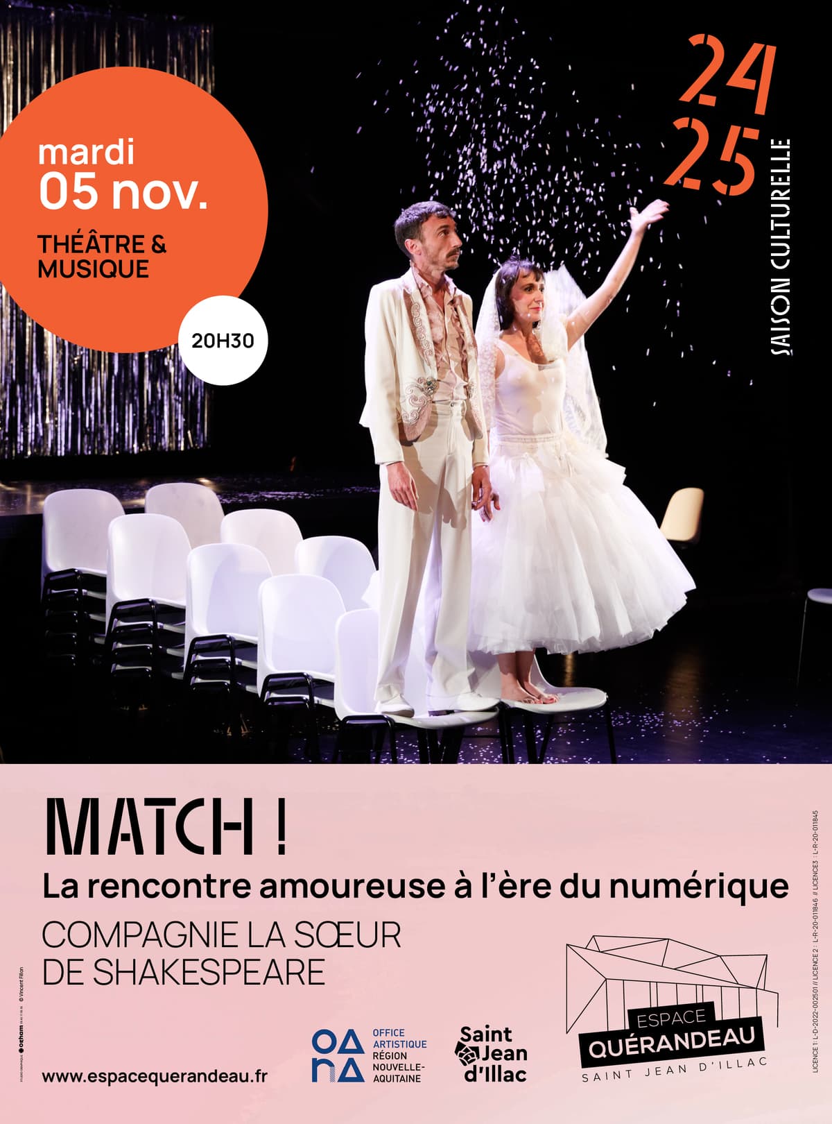 MATCH ! / Cie La soeur de Shakespeare