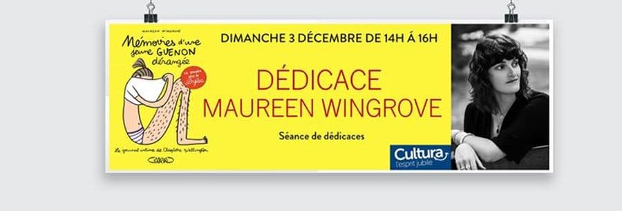 Maureen Wingrove en dédicace