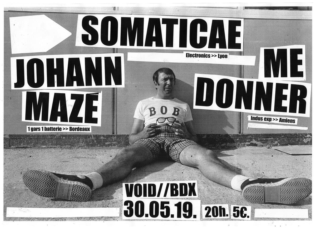 ME DONNER + SOMATICAE + JOHANN MAZÉ