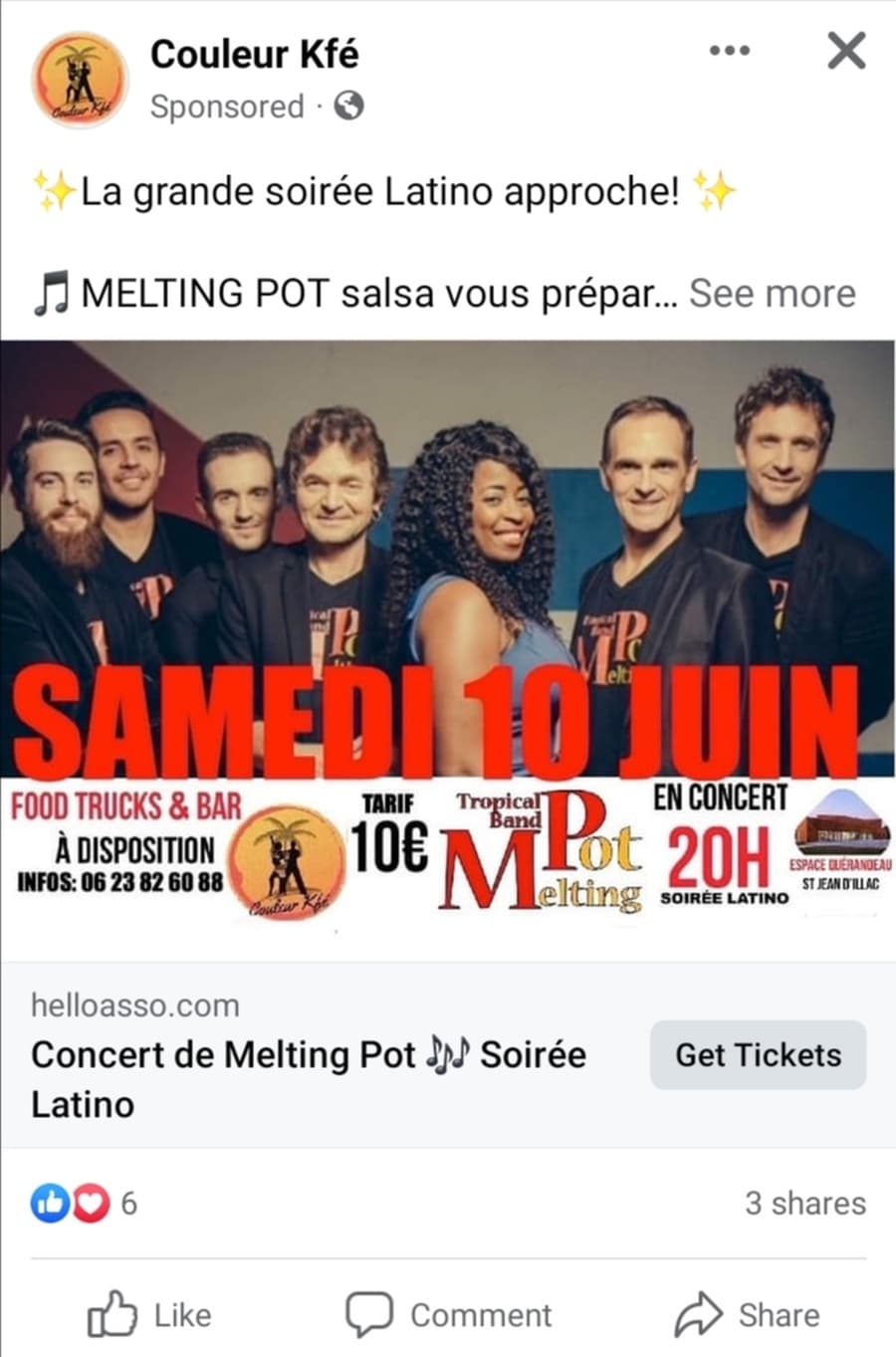 Melting Pot & Soirée Latino