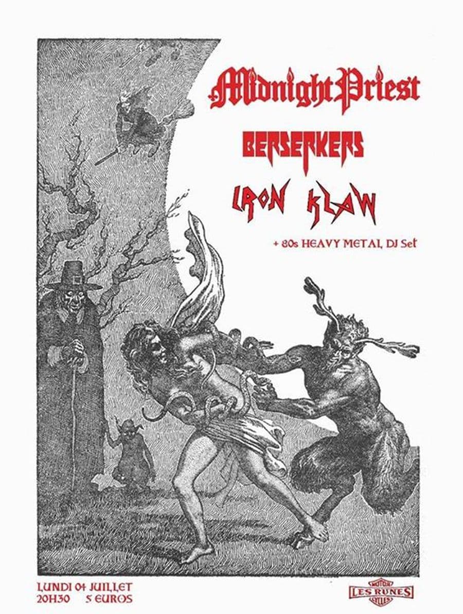 Midnight Priest + Iron Klaw + Berserkers