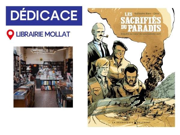 Dédicace de Guillaume Blanc
