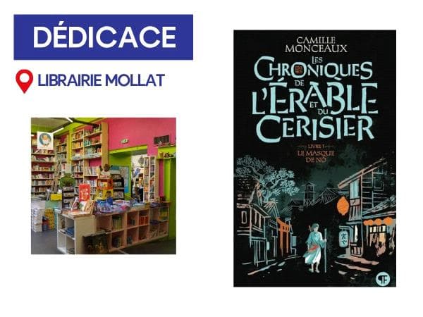 Dédicace de Camille Monceaux