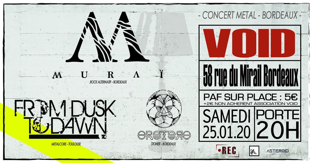 MURAÏ + FROM DUSK TO DAWN + OROTORO