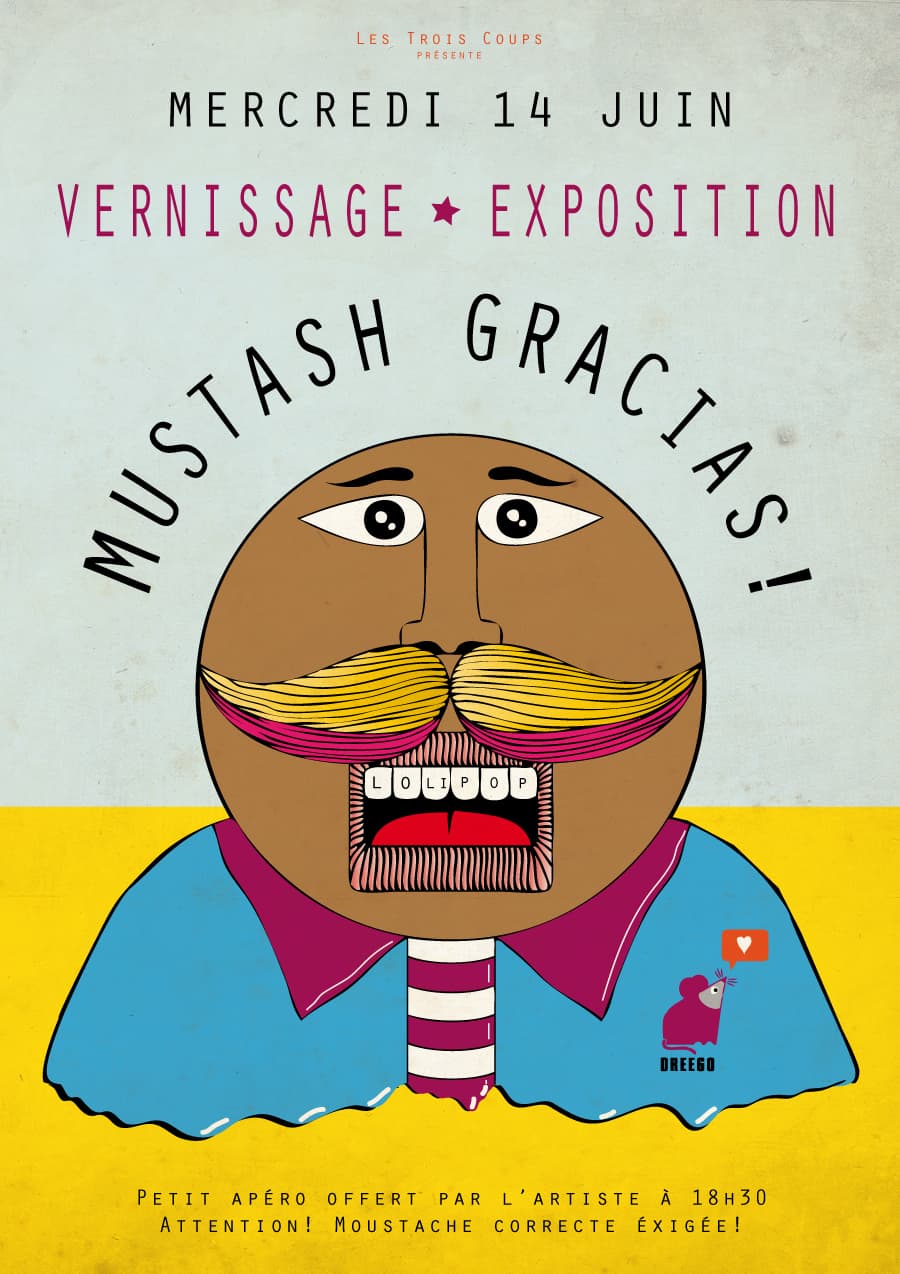 Mustash Gracias : Vernissage