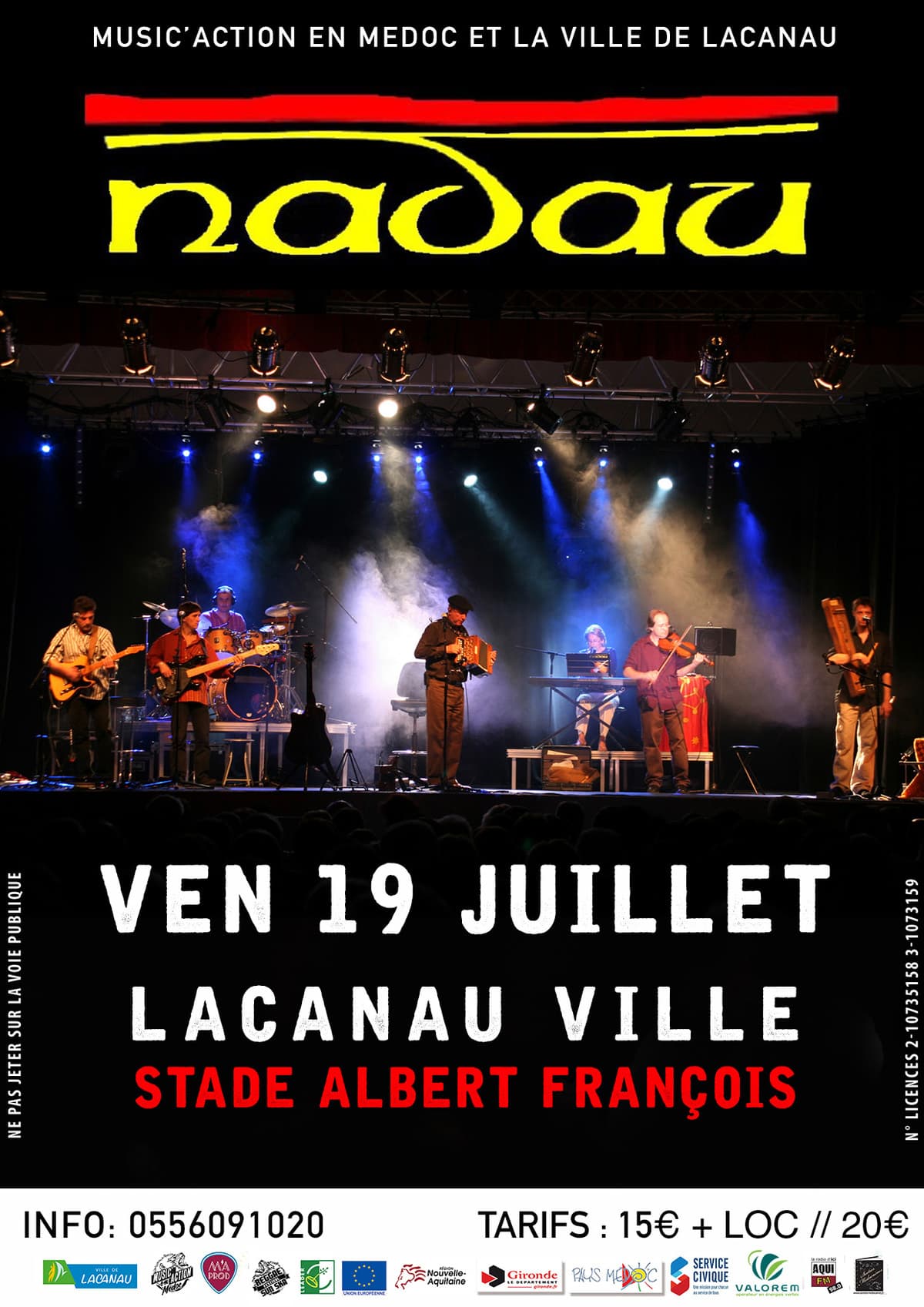 Nadau en concert