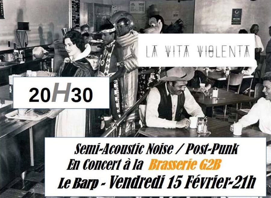 Noise Party : avec La Vita Violenta + 20H30