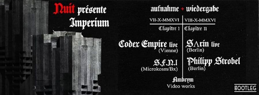 Nuit présente Imperium [aufnahme+wiedergabe]