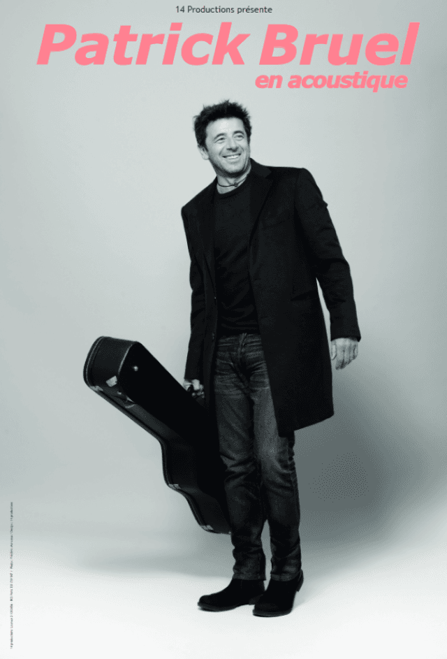 PATRICK BRUEL EN ACOUSTIQUE