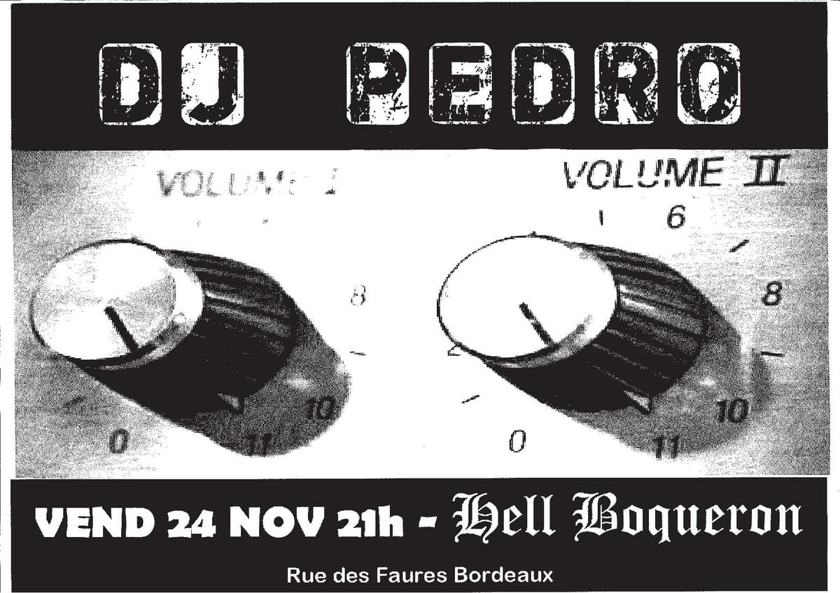 Pedro rocks DJ set