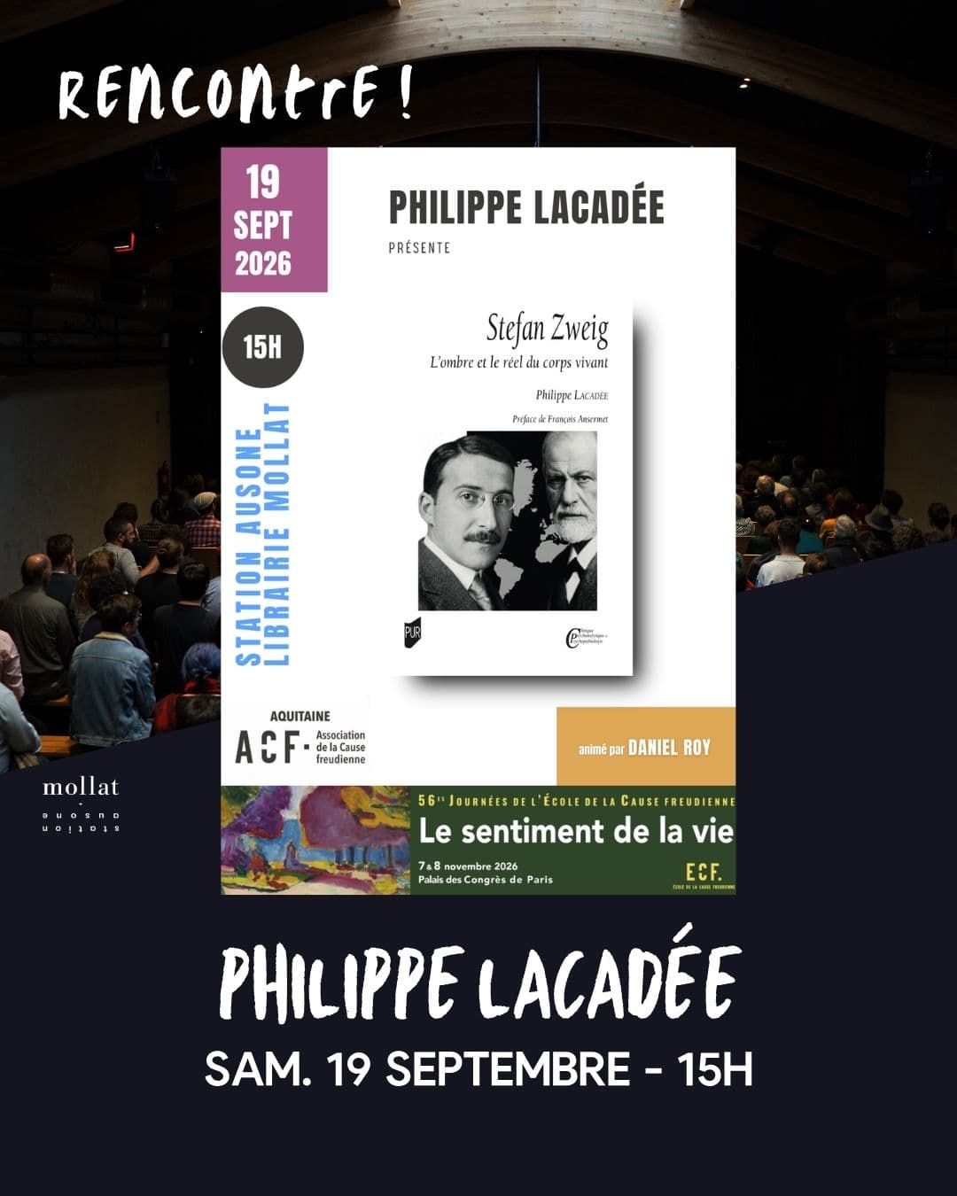 Rencontre avec Philippe Lacadée