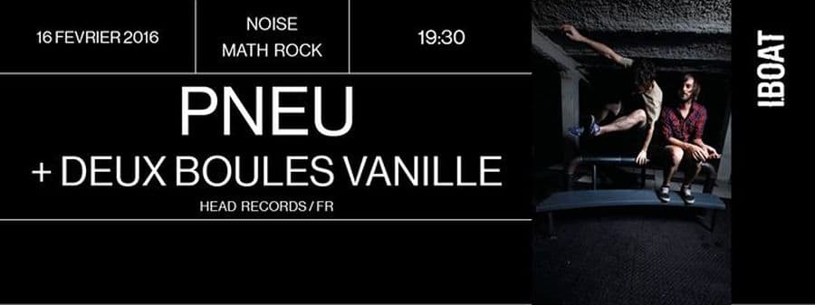 PNEU + DEUX BOULES VANILLE