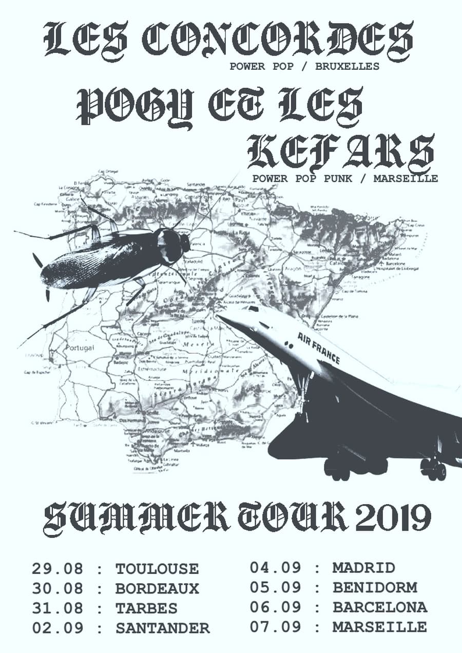 Poggy et le Kefars + Les Concordes