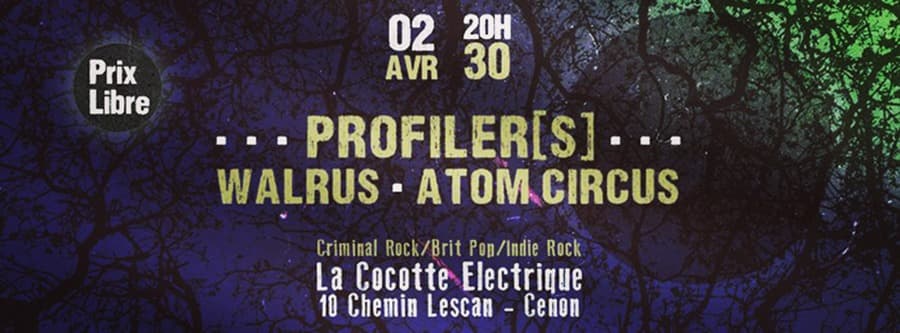 PROFILER[s] + WALRUS + ATOM CIRCUS
