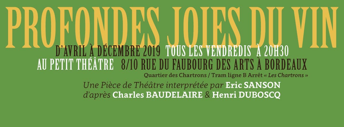 PROFONDES JOIES DU VIN