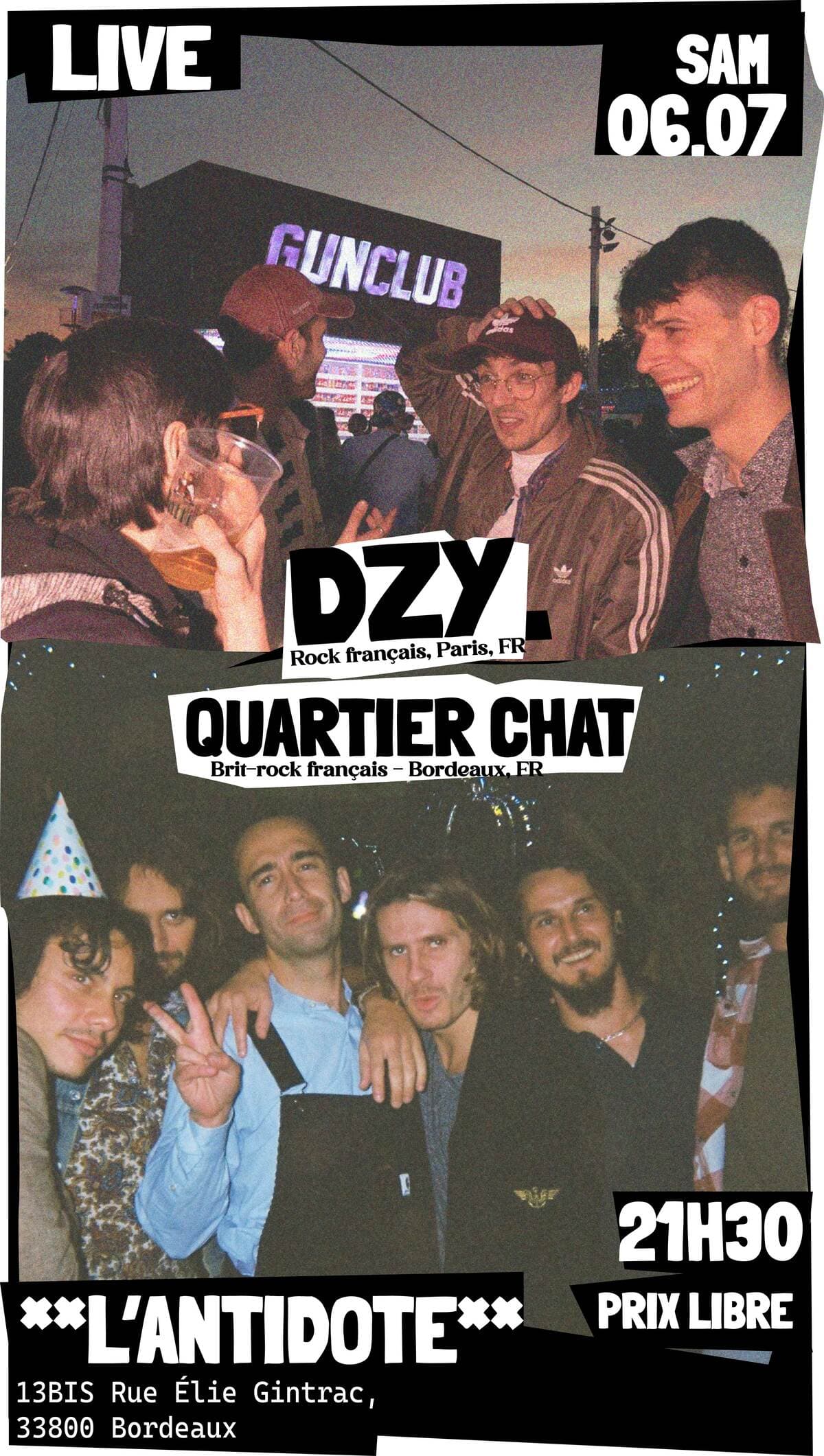 QUARTIER CHAT + DZY