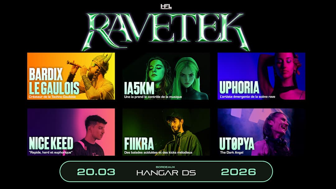 RAVETEK // BARDIX LE GAULOIS - IA5KM - UPHORIA - NICE KEED