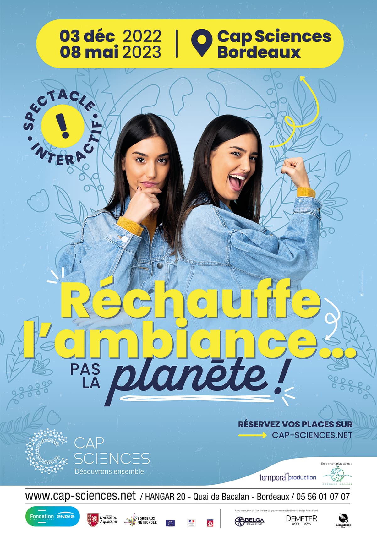 Réchauffe l’ambiance… pas la planète !