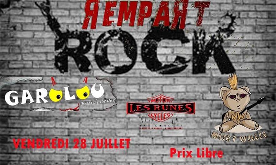 Rempart + Garolou + Micky Willis