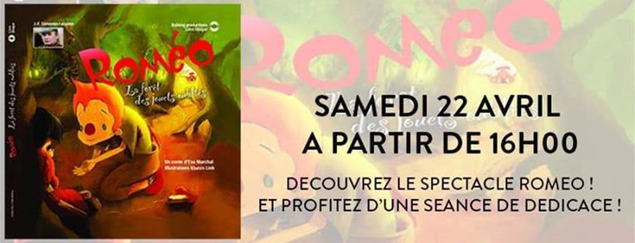 Roméo (spectacle + dédicace)