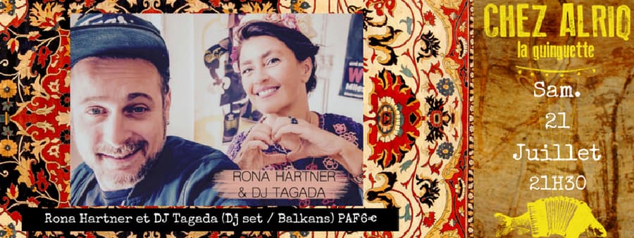 Rona Hartner et Dj Tagada