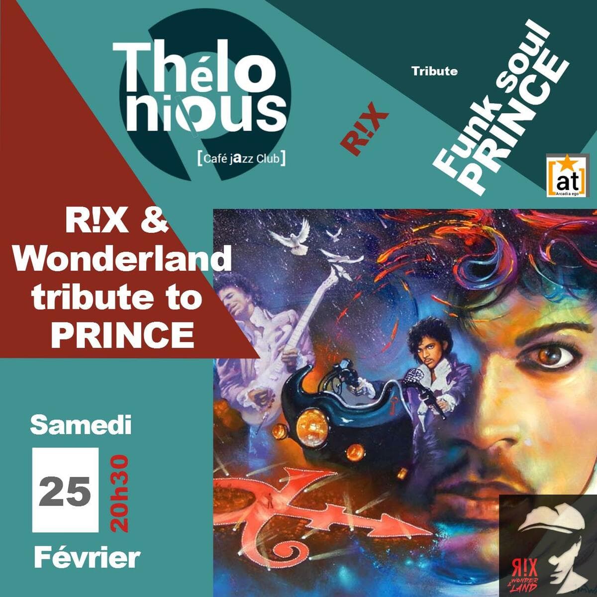 R!X & Wonderland tribute to PRINCE