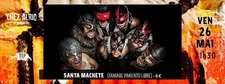 Santa Machete - Zambo Zambo Release Tour