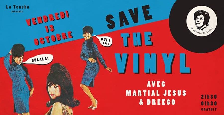 Save The Vinyl avec Martial Jesus & Dreego