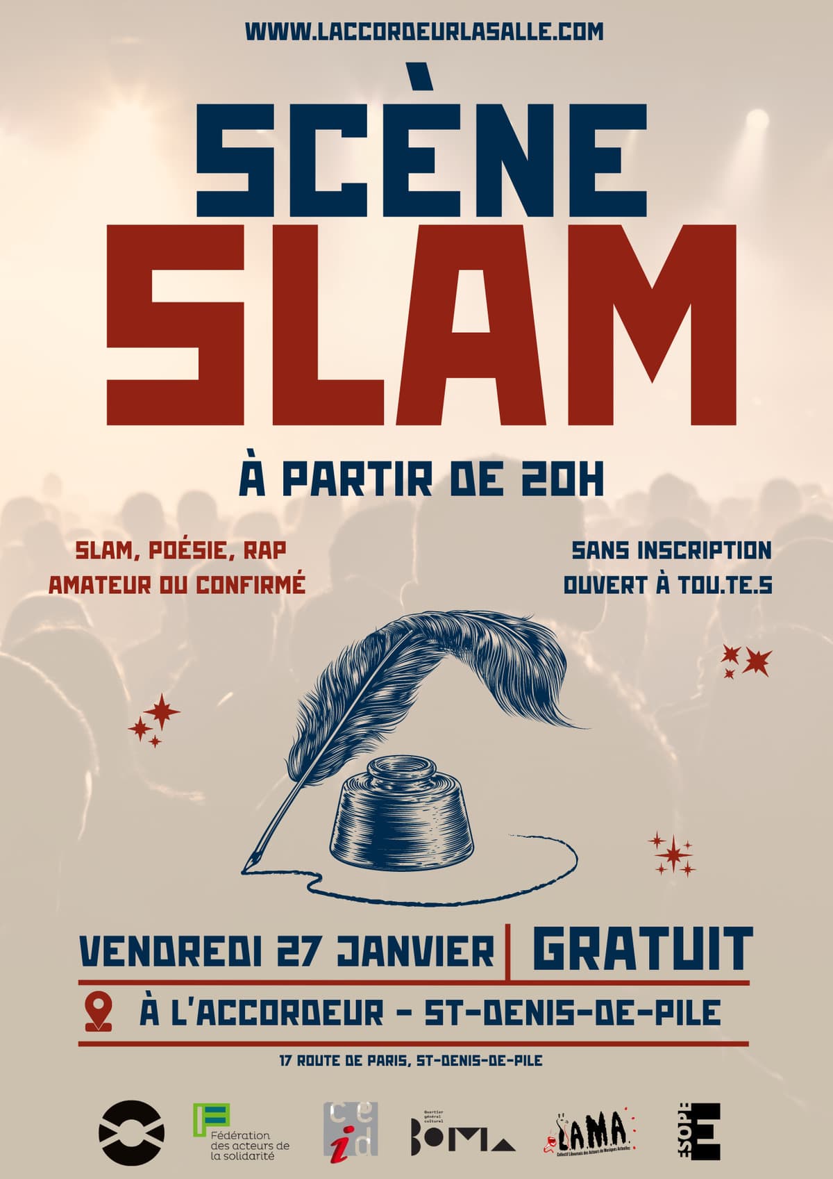 Scène ouverte Slam