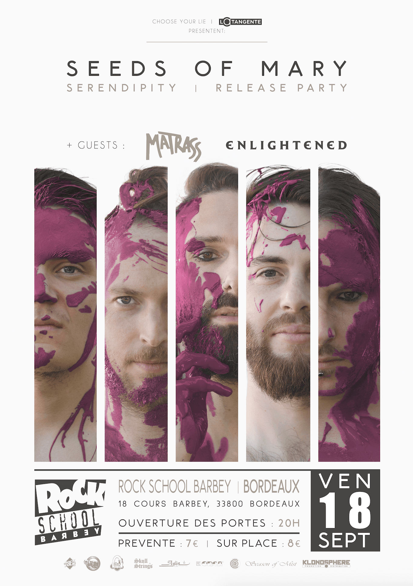 Seeds Of Mary + Enlightened + Matrass