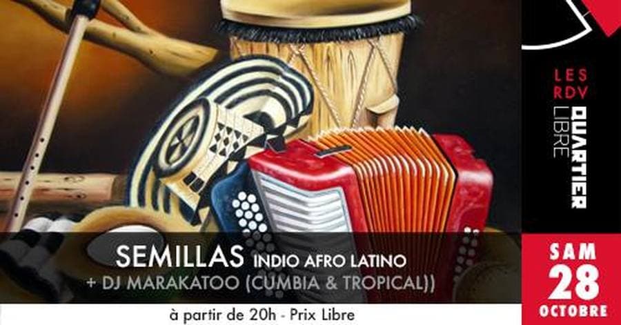 SEMILLAS + La Rueda + Dj Marakatoo